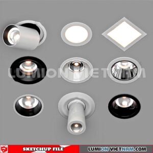 240918. Spotlight Sketchup 3D Models