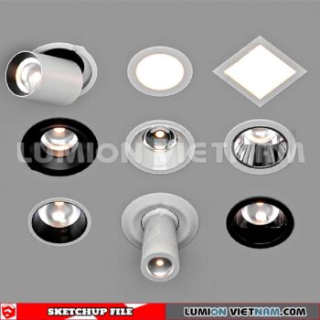 240918. Spotlight Sketchup 3D Models