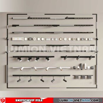 240918. Spotlight Sketchup 3D Models