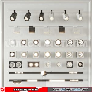 240918. Spotlight Sketchup 3D Models