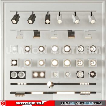 240918. Spotlight Sketchup 3D Models