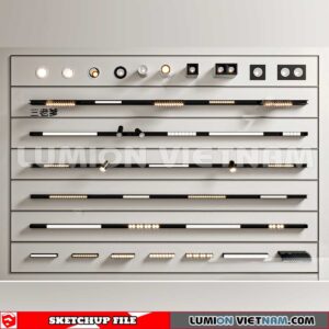 240918. Spotlight Sketchup 3D Models