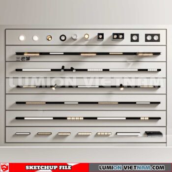 240918. Spotlight Sketchup 3D Models