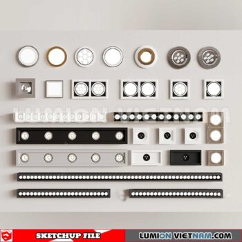 240918. Spotlight Sketchup 3D Models