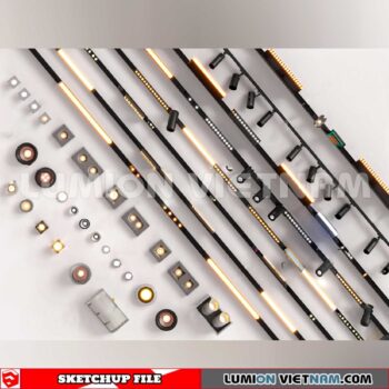 240918. Spotlight Sketchup 3D Models