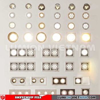 240918. Spotlight Sketchup 3D Models