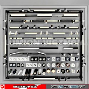 240918. Spotlight Sketchup 3D Models