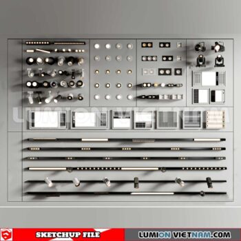 240918. Spotlight Sketchup 3D Models