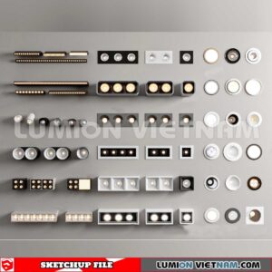 240918. Spotlight Sketchup 3D Models