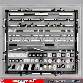 240918. Spotlight Sketchup 3D Models