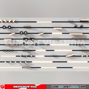 240918. Spotlight Sketchup 3D Models