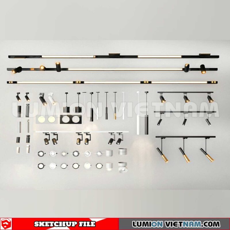 240918. Spotlight Sketchup 3D Models