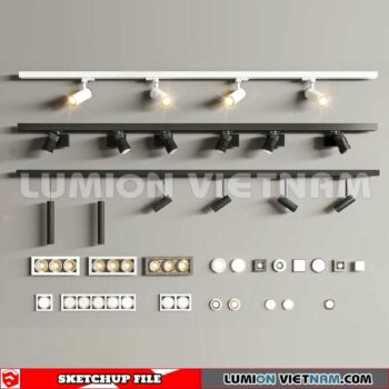 240918. Spotlight Sketchup 3D Models