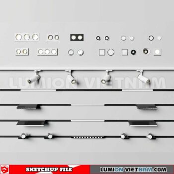 240918. Spotlight Sketchup 3D Models