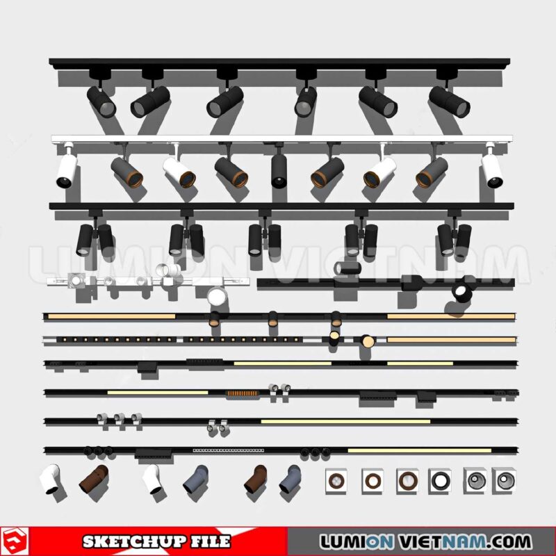 240918. Spotlight Sketchup 3D Models