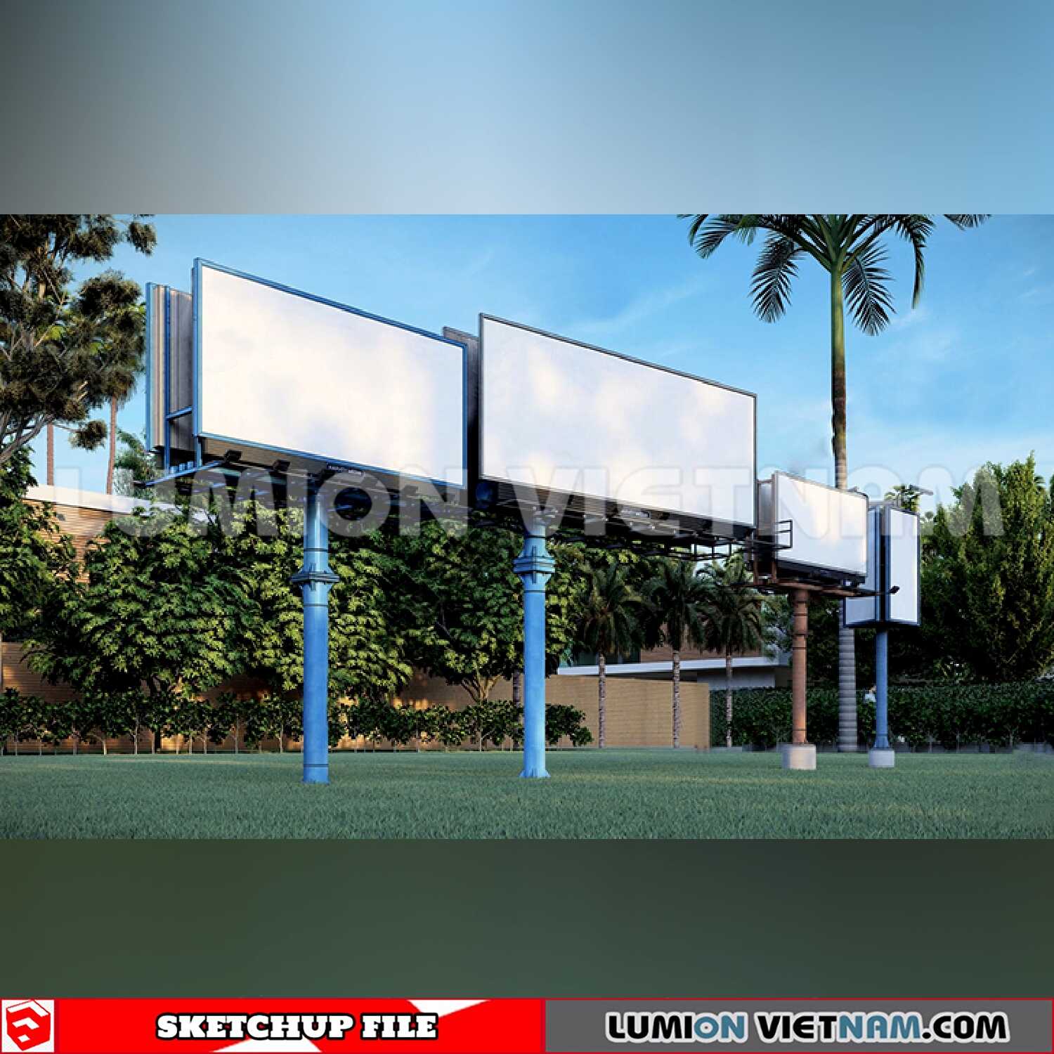 240926-Billboard-Advertising-(11)-Sketchup-Models