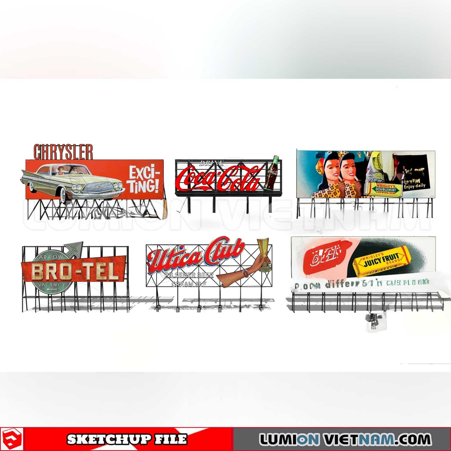 240926-Billboard-Advertising-(19)-Sketchup-Models