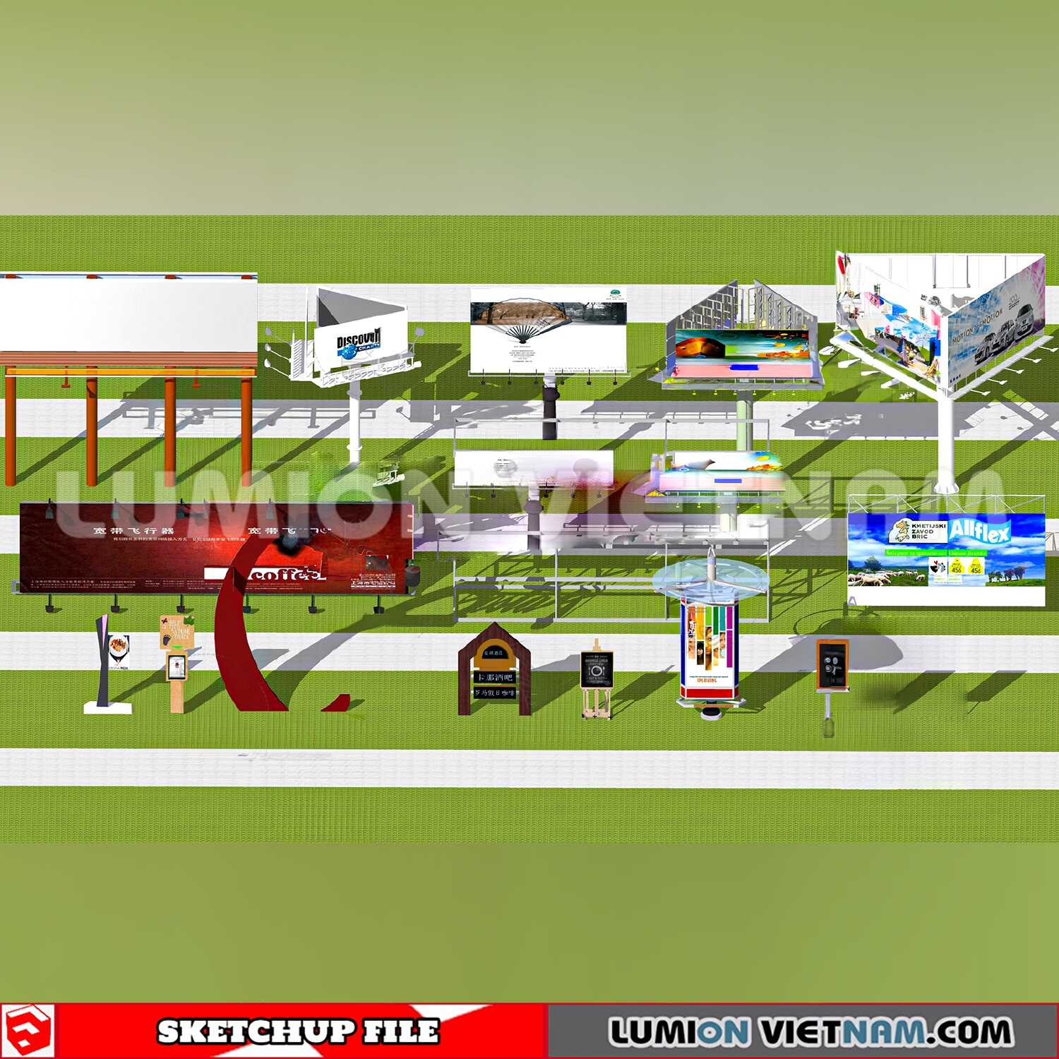 240926-Billboard-Advertising-(25)-Sketchup-Models