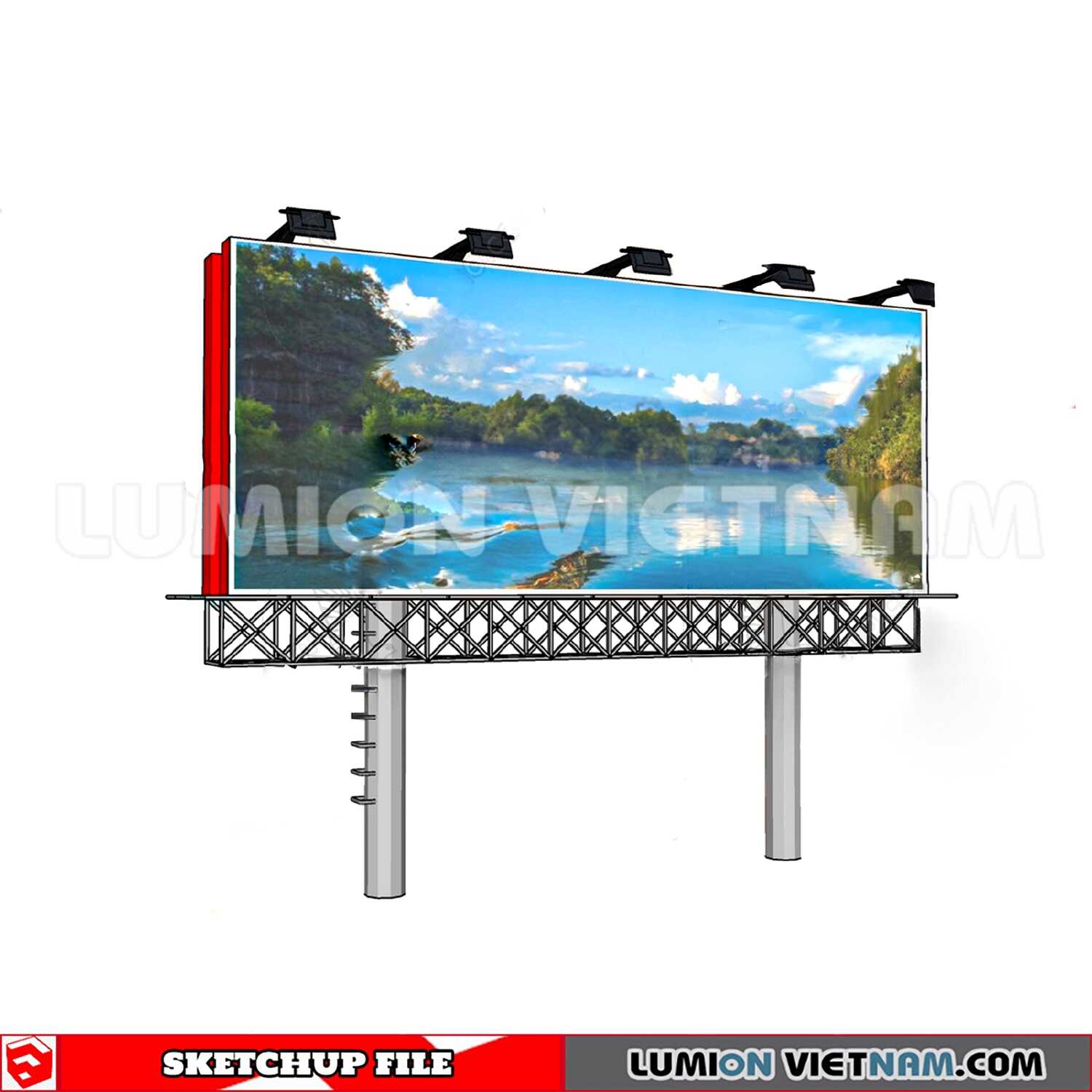 240926-Billboard-Advertising-(27)-Sketchup-Models