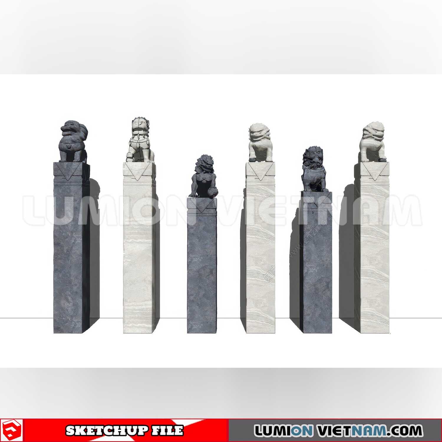 241125-Sculpture-Decor-(10)-Sketchup-Models