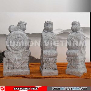 241125. Sculpture Decor Sketchup 3D Models
