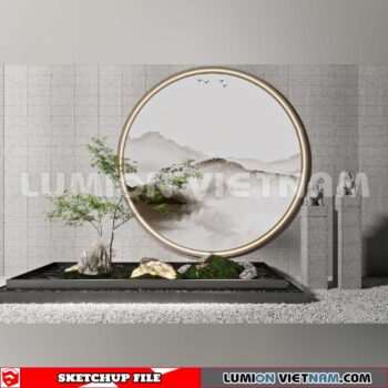 241125. Sculpture Decor Sketchup 3D Models