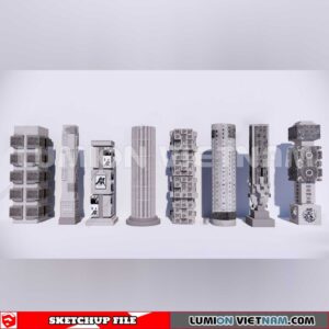 241125. Sculpture Decor Sketchup 3D Models