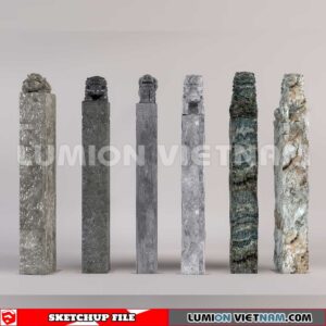 241125. Sculpture Decor Sketchup 3D Models