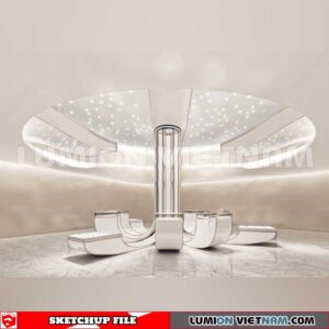 240912. Decorative Columns Sketchup 3D Models