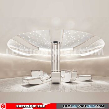 240912. Decorative Columns Sketchup 3D Models