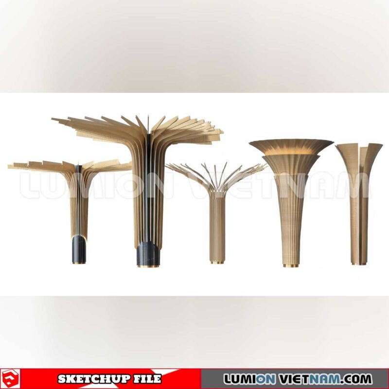 240912. Decorative Columns Sketchup 3D Models