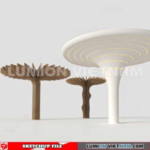 240912. Decorative Columns Sketchup 3D Models