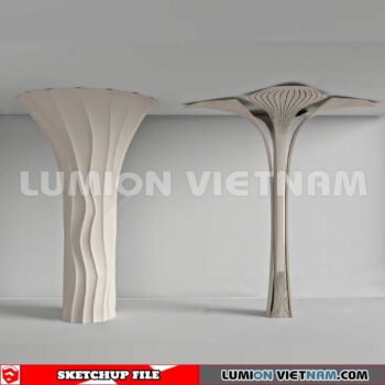 240912. Decorative Columns Sketchup 3D Models