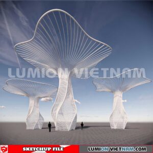 240912. Decorative Columns Sketchup 3D Models