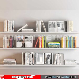 241204. Book Decor Sketchup 3D Models
