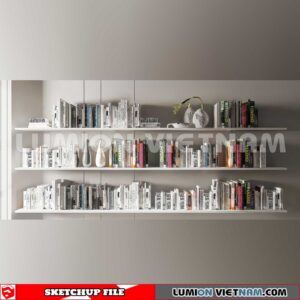 241204. Book Decor Sketchup 3D Models