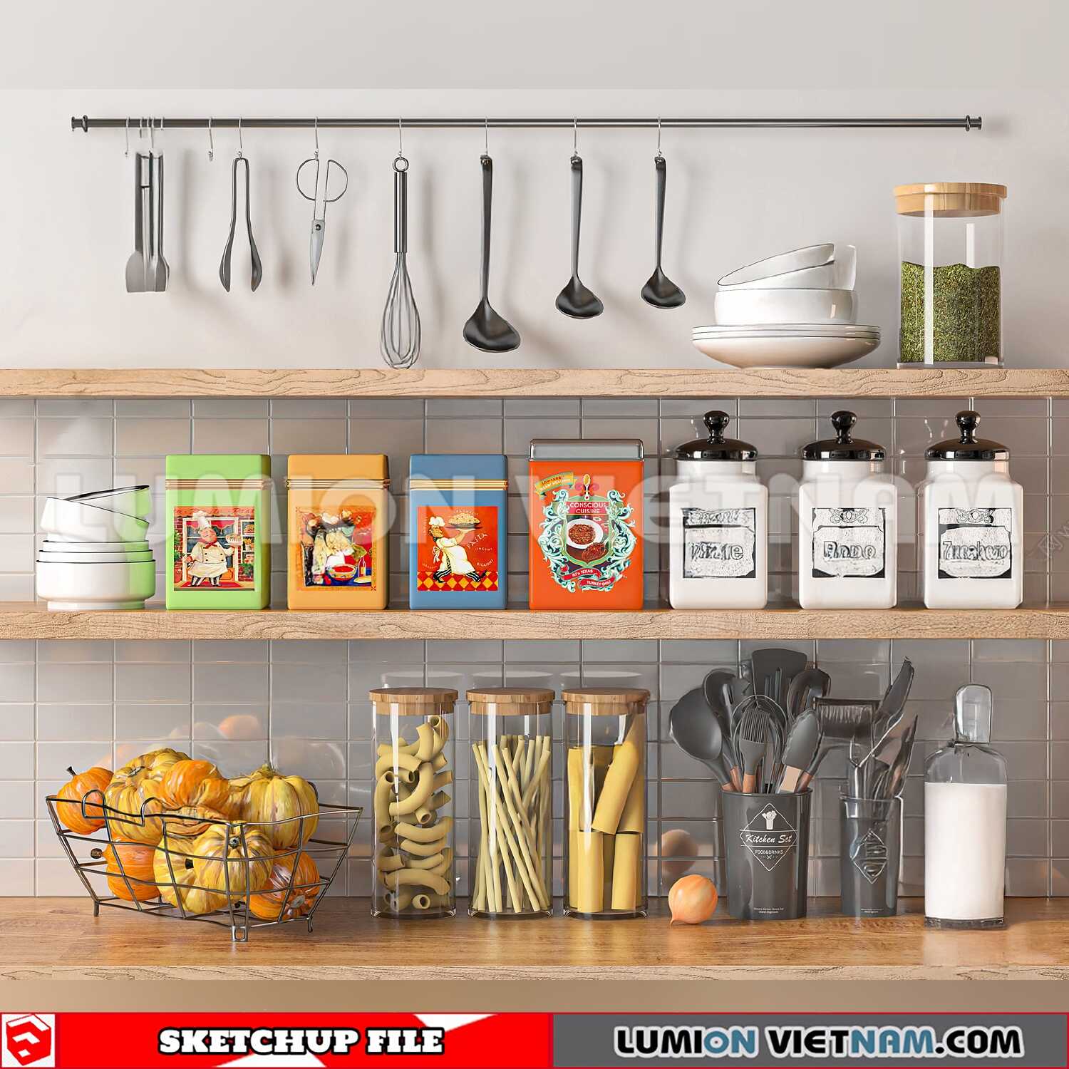 241213-Kitchen-Utensils-(1)-Sketchup-Models