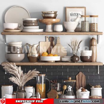 241213. Kitchen Utensils Sketchup 3D Models