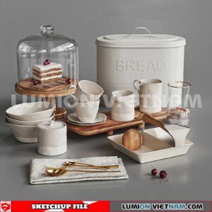 241213. Kitchen Utensils Sketchup 3D Models