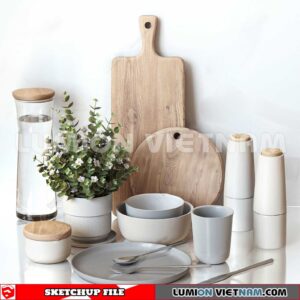 241213. Kitchen Utensils Sketchup 3D Models