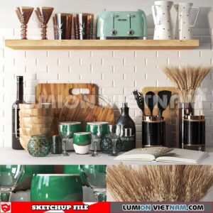241213. Kitchen Utensils Sketchup 3D Models