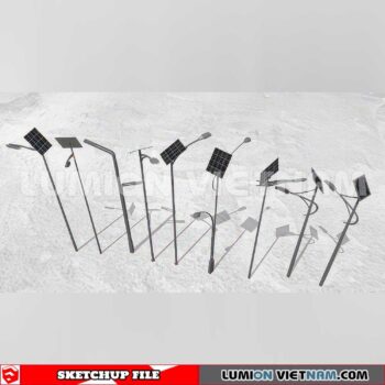 241230. Street Light Sketchup 3D Models