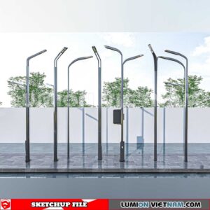241230. Street Light Sketchup 3D Models