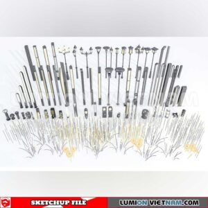 241230. Street Light Sketchup 3D Models