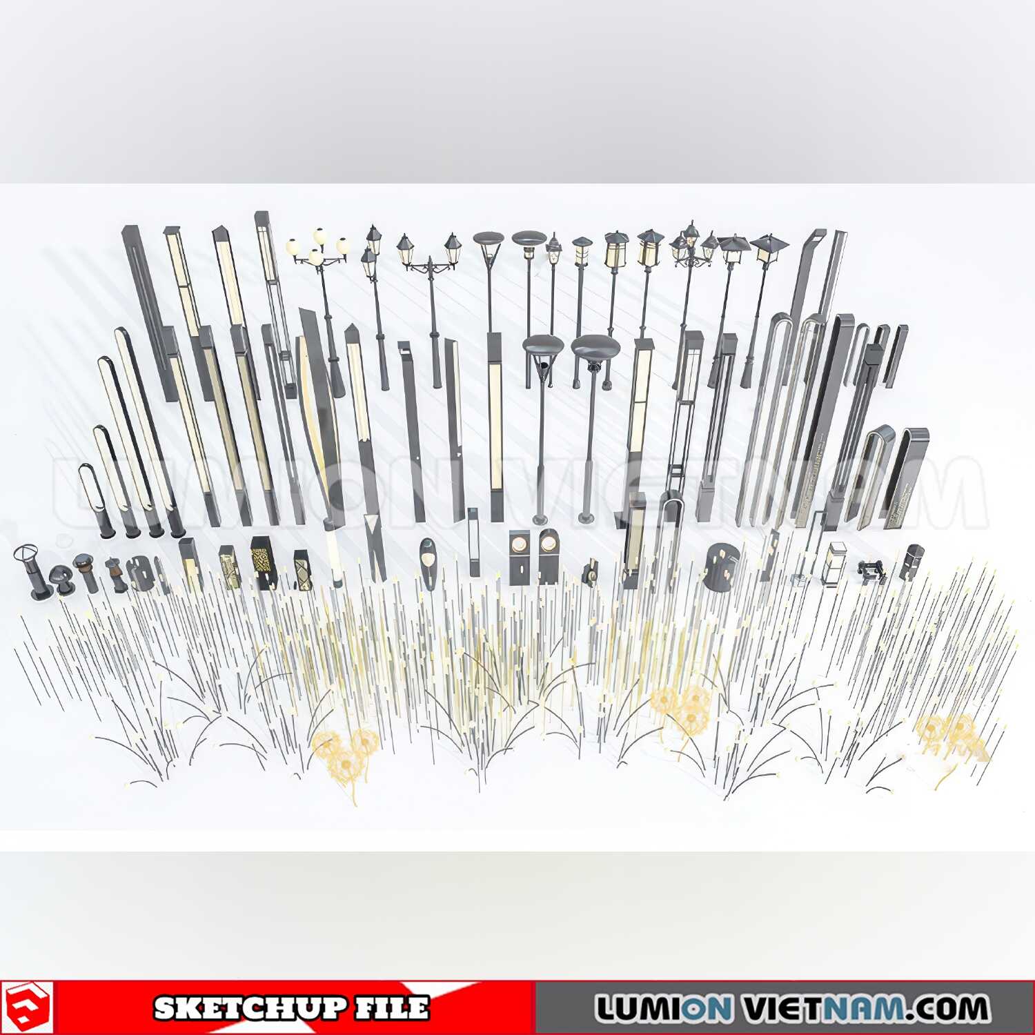 241230-Street-Light-(21)-Sketchup-Models