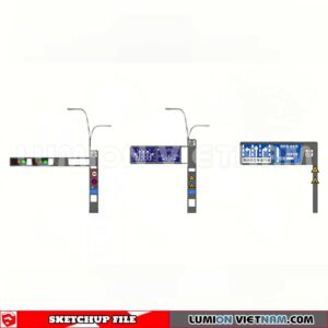 241230. Street Light Sketchup 3D Models