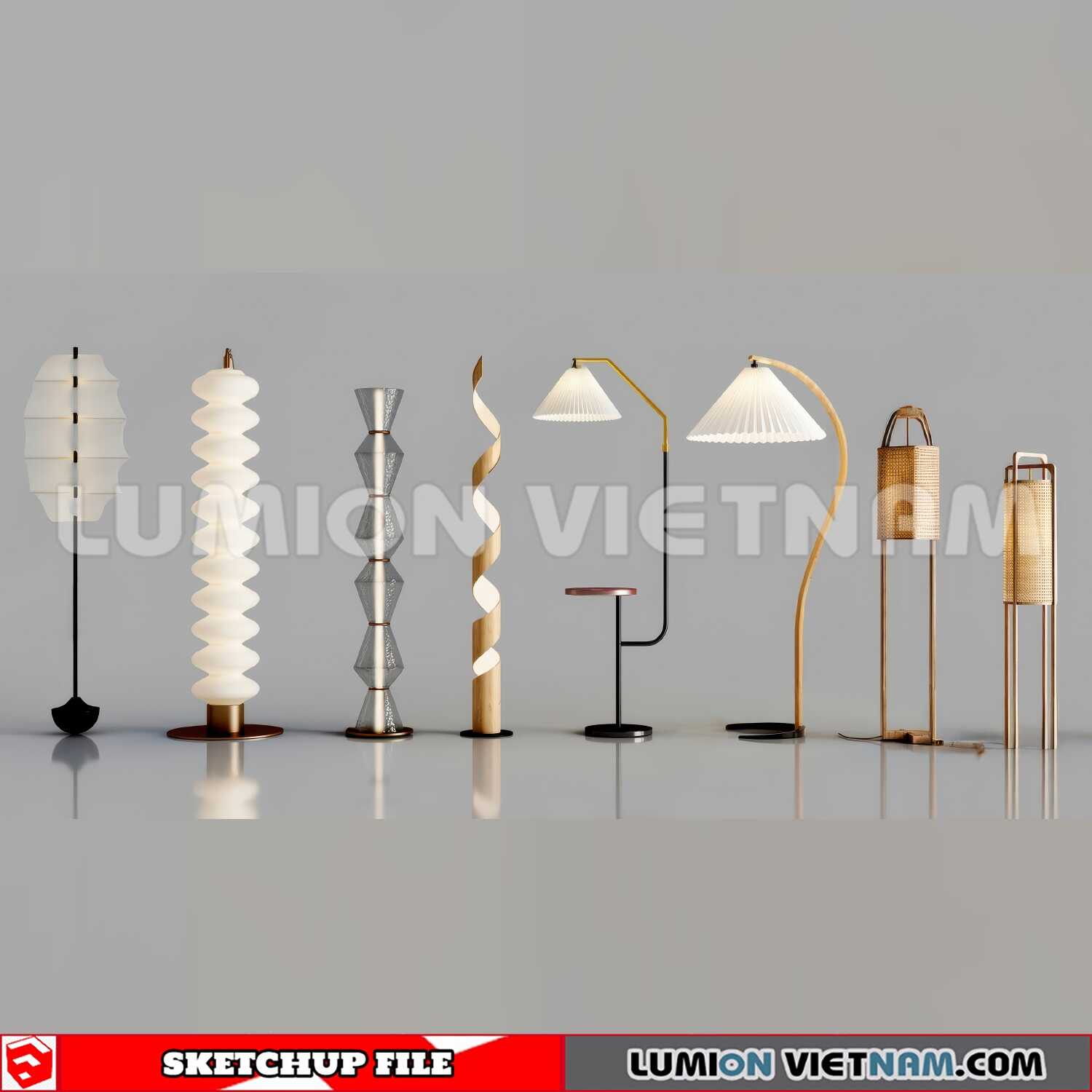 250120-Floor-Lamp-(13)-Sketchup-Models
