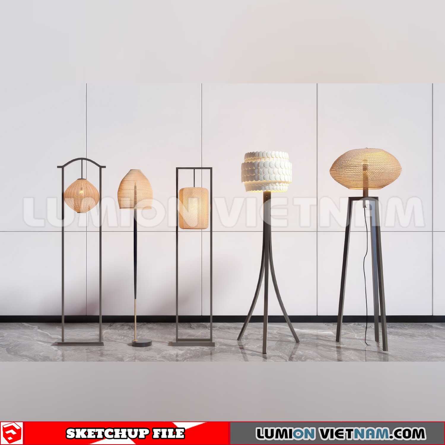 250120-Floor-Lamp-(14)-Sketchup-Models