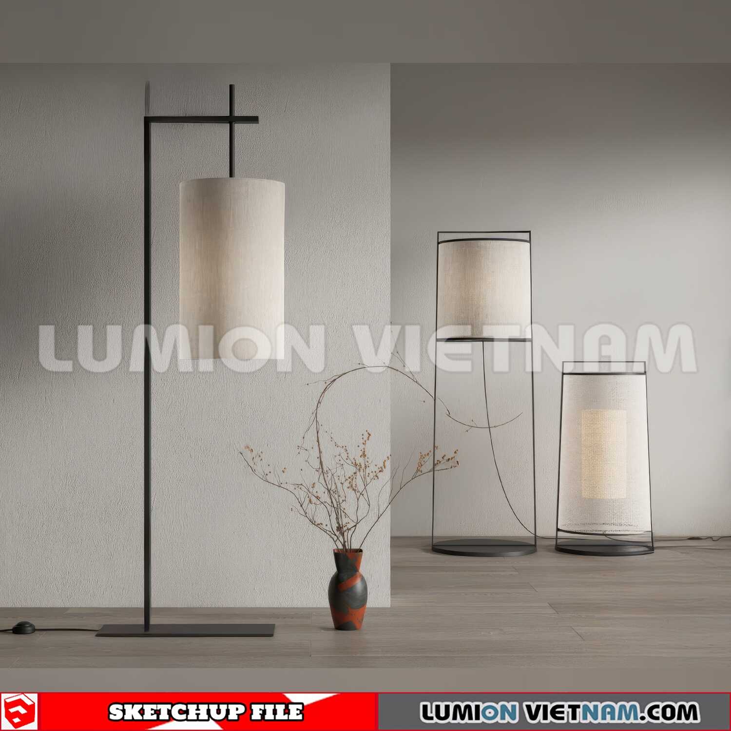 250120-Floor-Lamp-(17)-Sketchup-Models