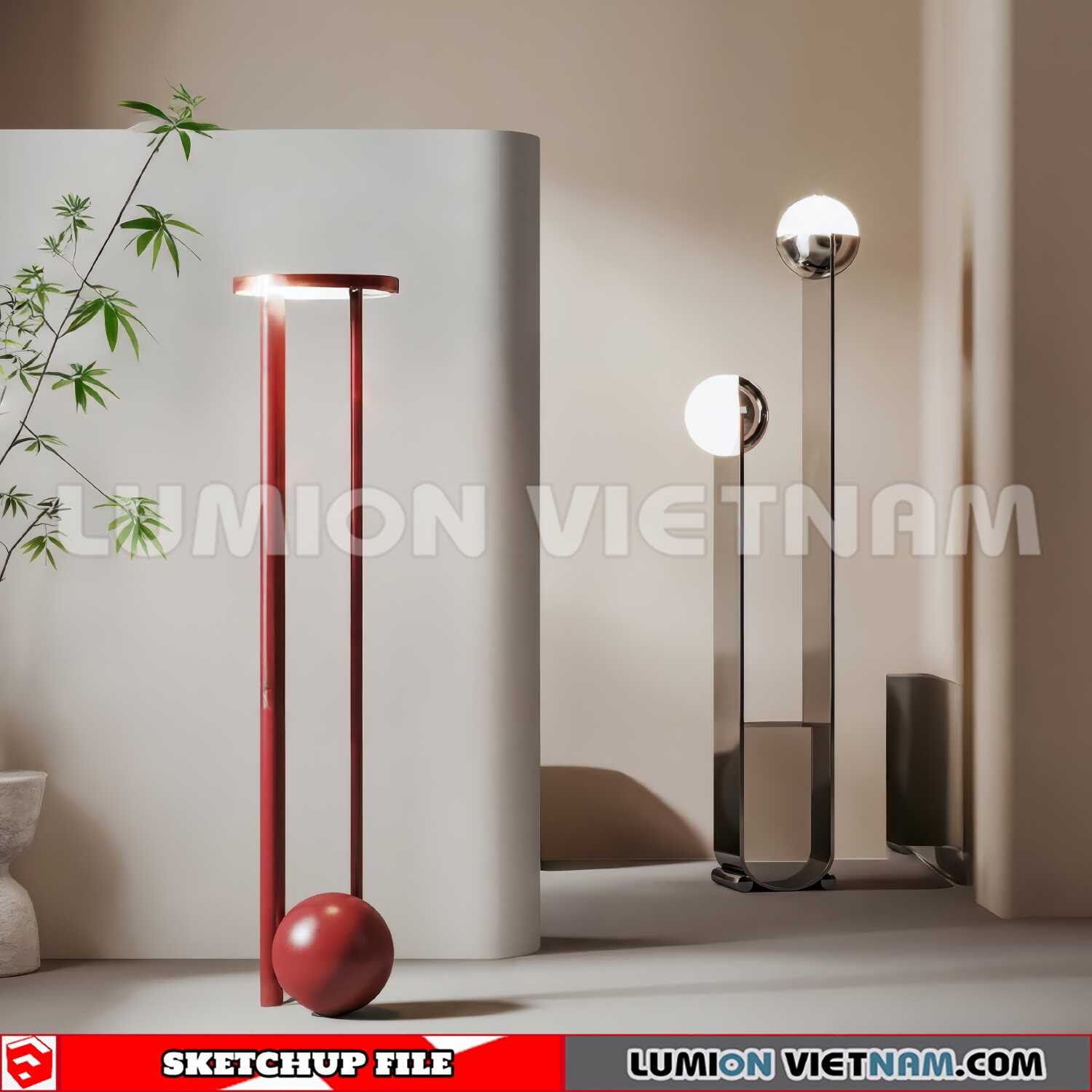 250120-Floor-Lamp-(21)-Sketchup-Models